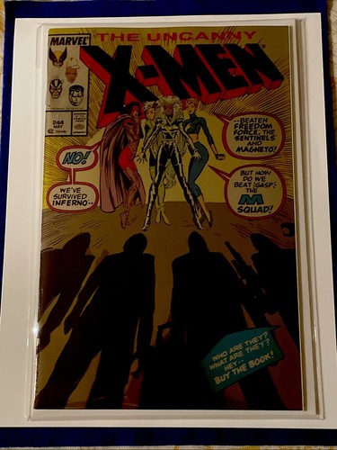UNCANNY X-MEN #244 EXCLUSIVE FOIL FACSIMILE EDITION ~ 1ST JUBILEE X-MEN