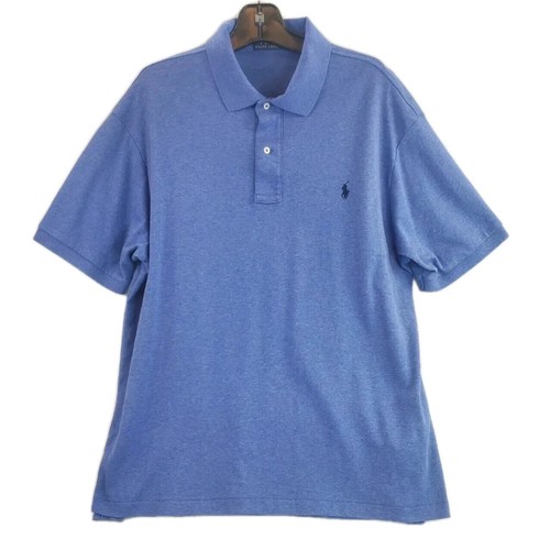 Polo Ralph Lauren Polo Shirt Mens Size 1XB Blue Golf Casual Short Sleeve