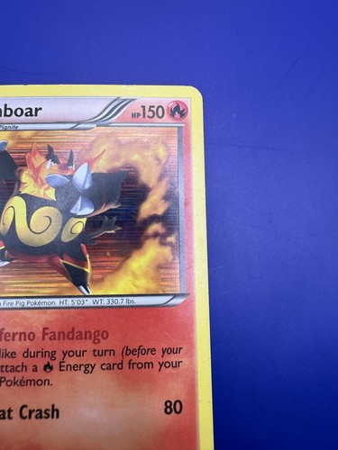 ⚡️Emboar BW21 Pokemon Card Black & White Black Star Promo Pokemon Card MP 2011 - Bild 5 von 8