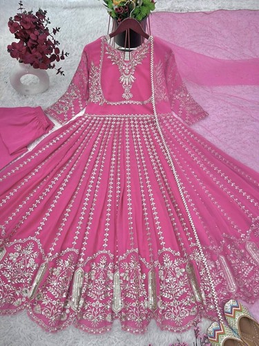 Paquistaní Salwar Kameez Listo Para Usar Trajes Indio Boda Fiesta Vestido Bollywood - Imagen 6 de 6