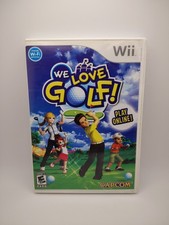 We Love Golf Nintendo Wii CIB Tested VG Disc Capcom Game