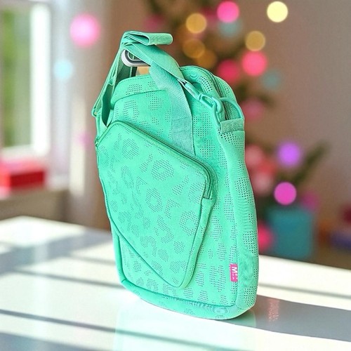 Bolso Cuadrado MYTAGALONGS para Pickleball en Trébol Verde Estampado Guepardo Nuevo con Etiquetas - Imagen 23 de 24