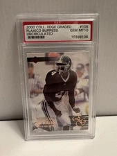 2000 Collector's Edge Graded - Plaxico Burress #108 (RC) /5000 PSA Gem MT 10