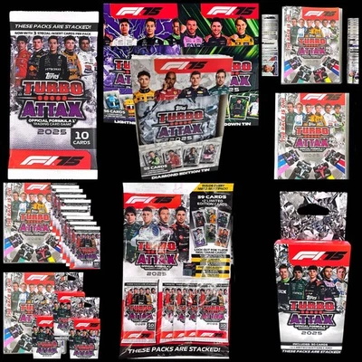 TOPPS Turbo Attax 2025 TC -- Produkte und Bundles nach Wahl - Formula 1