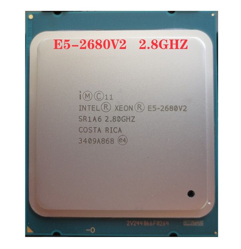 Intel Xeon E5-2680 V2 2.80 GHz 10 Cores 20 Threads LGA 2011 SR1A6 CPU processor - Picture 2 of 4