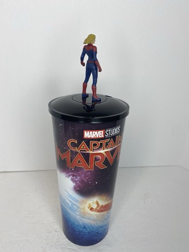 Marvel Comics Captain Marvel 2019 Kino Exclusive Cup Topper Set Disney - Bild 4 von 6
