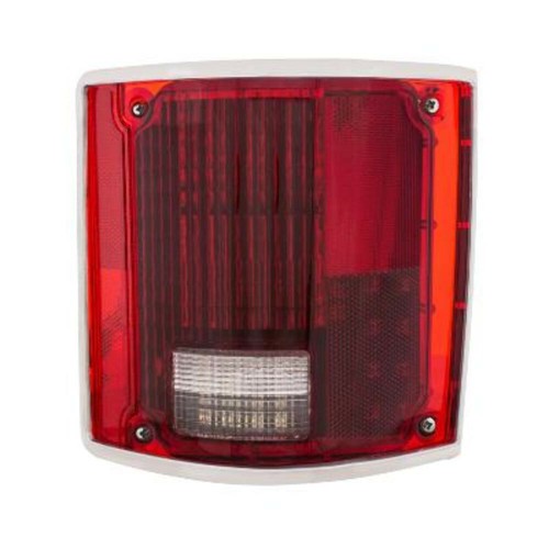 LED Sequential Tail Light with Trim, Passenger Side, Fits Chevy/GMC Truck 1973-8 - Foto 4 di 9