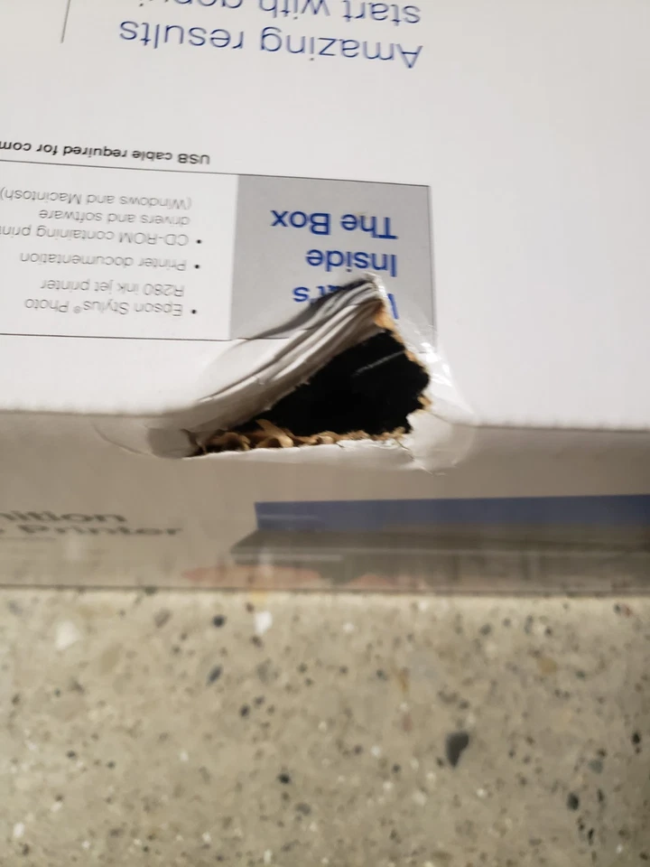 Epson Ultra Hi-Definition R380 Photo Printer NEW Boxed Stylus Prints CDs New - Image 4 of 4