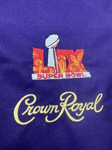 2 Crown Royal Super Bowl LIX 2025 borsa da collezione NFL Philadelphia Eagles Chiefs - Foto 2 di 5