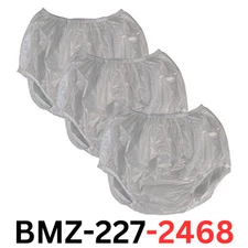 Adult Vinyl Waterproof Pull-On-Cover Incontinence Pants (This is not a Diaper) L