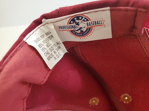 Cappello Berretto Vintage Albuquerque Dukes Scamosciato Bill Snapback Baseball Professionale - Foto 9 di 10