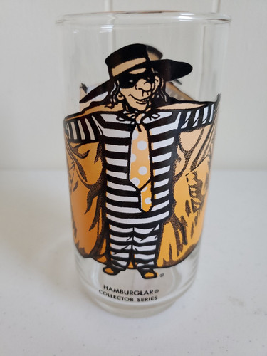 Vintage 1977 McDonalds Glas/Becher Sammler Serie Hamburglar - Bild 3 von 3