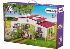 Schleich 42344 Großes Pferdestall-Figurenset