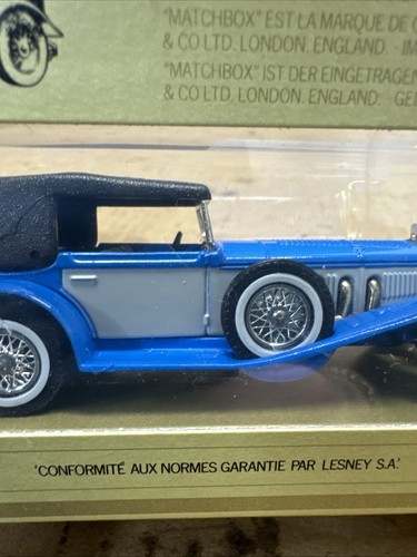 Matchbox Models Of Yesteryear #Y-16 1928 Mercedes Benz SS - Picture 12 of 14