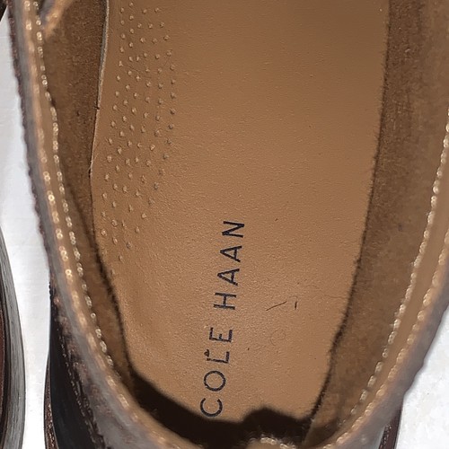 Cole Haan Liam Chukka II Boots Men’s US 12 Brown Leather Wingtip Ankle - Picture 7 of 11