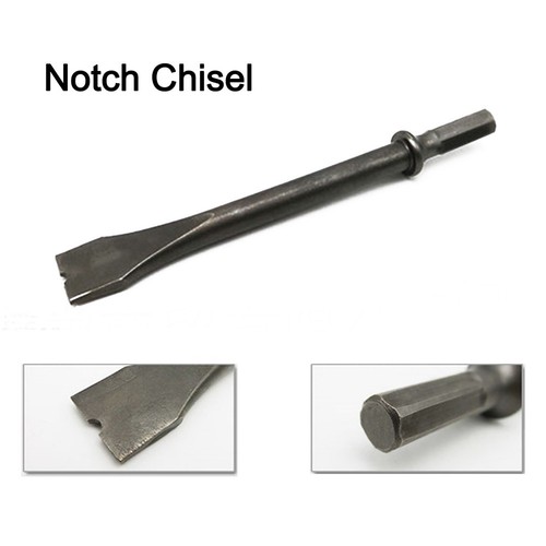 Robust Steel Hexagonal Shank Chisel Set for Reliable Bolt and Tile Extraction - Picture 10 of 19
