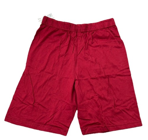 Pantaloncini vintage anni 90 NOS HANES SIGNATURE COLLECTION ADULTO XL ROSSO SCURO JOE MONTANA - Foto 2 di 9