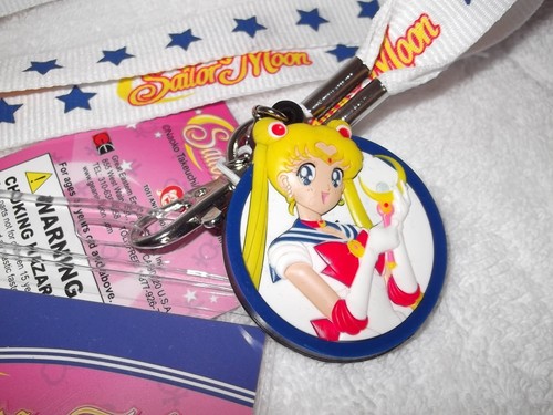 2 Naoko Takeuchi N.T. New set SAILOR MOON Lanyard Name Tag - Picture 5 of 8