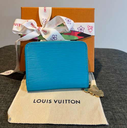 Louis Vuitton Zippy Coin Purse M14145 mini wallet Epi Murakami collection Japan - Picture 2 of 17