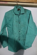 MEDIUM Tillman Jacket Green Firestop Welding Flame Resistant FR-7A Workwear