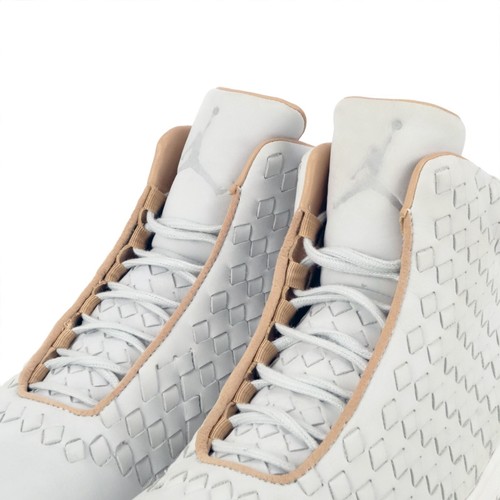 Jordan Shine scarpe da ginnastica uomo alla caviglia sneakers puro platino - Foto 4 di 7