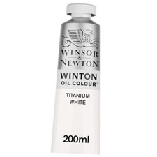 Winton Oil Color, 200ml 6.75-oz Tube Titanium White 6.75-oz Tube