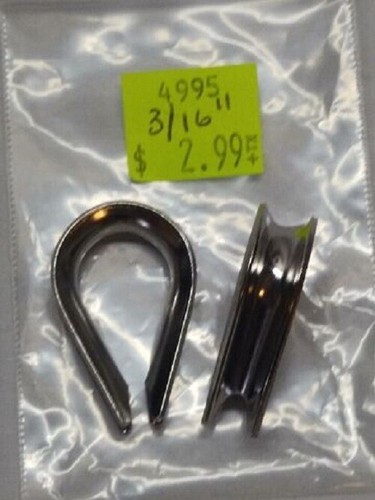 Seachoice Seil Fingerhut-Edelstahl (2/Pack) (WÄHLEN) NEU - Bild 7 von 8