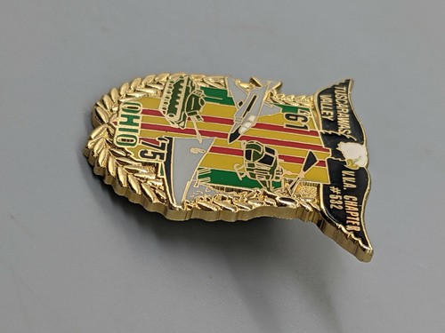 Tuscarawas County Ohio V.V.A. Chapter 532 w Eagle Lapel/Hat Pin Free Shipping - Picture 3 of 7