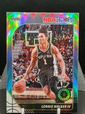 2019-20 NBA Hoops Premium Stock Lonnie Walker IV Silver Holo Prizm SP #175