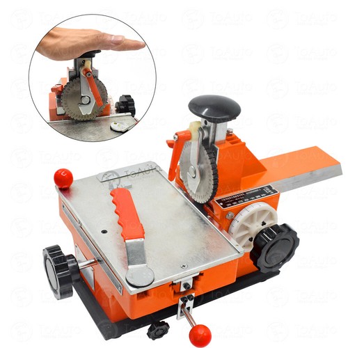 Manual Metal Embossing Machine Label Sign Marking Steel Card Nameplate Stamping - Picture 9 of 11