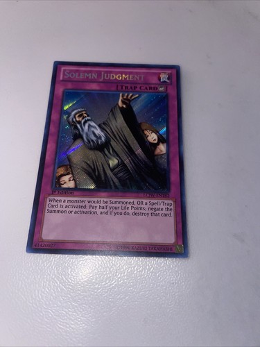 Yu-Gi-Oh! TCG Solemn Judgment Legendary Collection 4 Mega-Pack LCJW-EN182 1st... - Picture 2 of 4