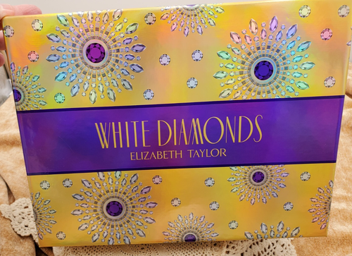 Elizabeth Taylor s White Diamonds parfümiertes Geschenkset - Neu 4-teiliges Set