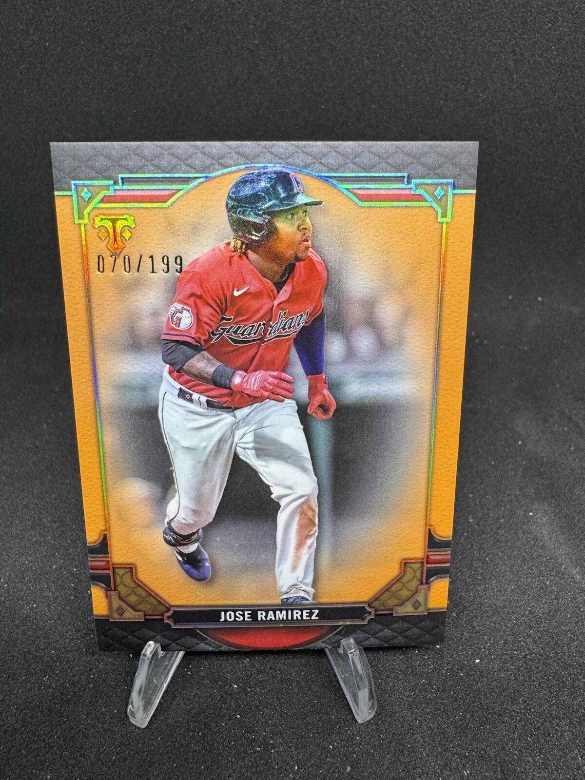 2022 Topps Triple Threads - Amber #85 Jose Ramirez /199