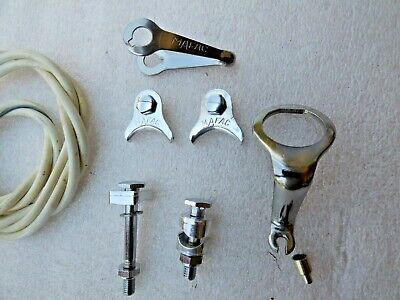 MAFAC COMPETITION SILVER ANODIZED CENTER PULL BRAKE SET MAFAC COMPETITION SILVER ANODIZED CENTER PULL BRAKE SET