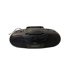 RCA RP-7930B AM/FM radio cassette tape player CD boombox electric D batteries