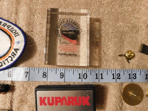 LOTE de parches de prendedores Prudoe Bay Kuparuk de petróleo trans Alaska oleoducto Alyeska - Imagen 19 de 19