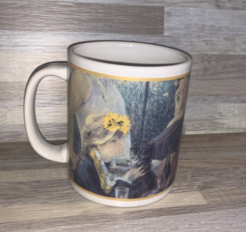 Cafe Arts Renoir Coffee Mug “Luncheon of the Boating Party” 16 oz oversized