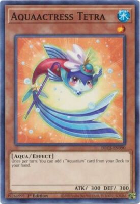 Aquaactress Tetra - DLCS-EN090 - Common - 1st Edition x3 - Near Mint