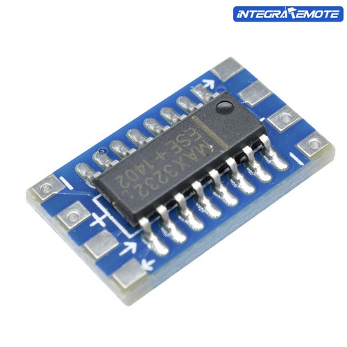 10PCS Mini MAX3232 RS232 to TTL Serial Port Converter Adapter Board - Bild 2 von 8
