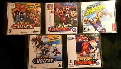 Backyard Kids Football Skateboarding Basketball Baseball 2001