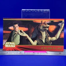 STARWARS Episode1 "...IN BIG DUDU DIS TIME!" 10 TOPPS Card Wide Vision #857