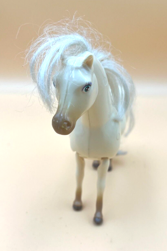 1997 Vintage Mattel Barbie Vanilla Color Walking Horse w Movable Legs - Picture 3 of 7