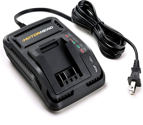 MOTORHEAD ULTRA Tools 20V Lithium-Ion Quick Battery Charger with Heat Protection - Bild 4 von 6
