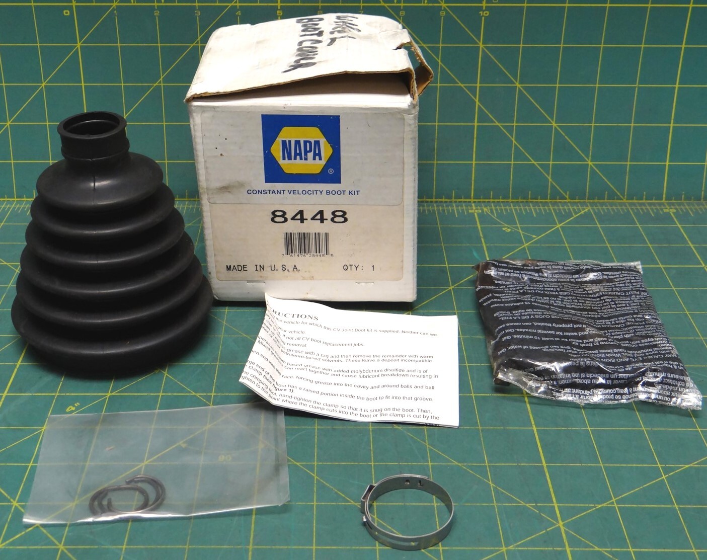 Napa Constant Velocity (CV) Joint Boot Kit (Front Axle Shaft Left