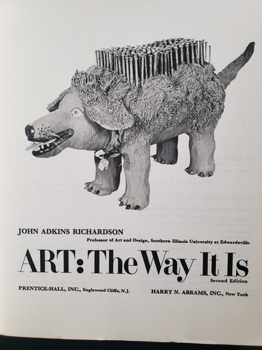 Art: The Way It Is, John Adkins Richardson, Paperback, Second Edition 1980 - Picture 3 of 8