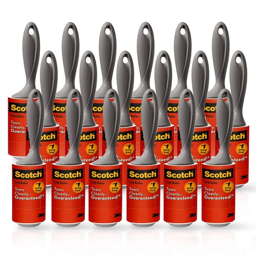 Scotch Fusselroller 56 Blatt (10,1 cm x 8,96 m), 18 Stück - Bild 1 von 3