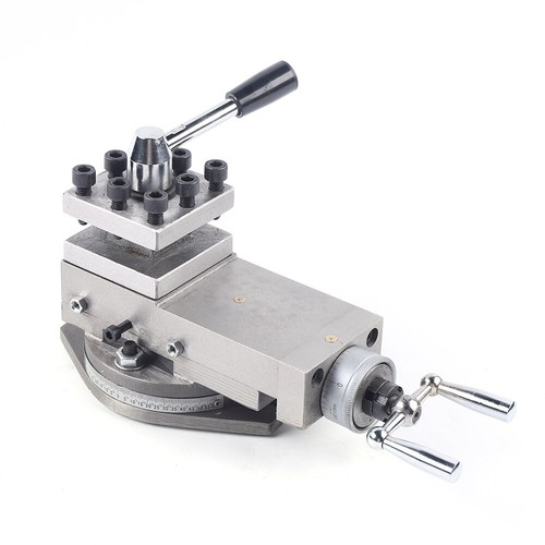 Metal Lathe Machine Tool Holder 80mm Universal AT300 Lathe Tool Post Assembly - Picture 4 of 14