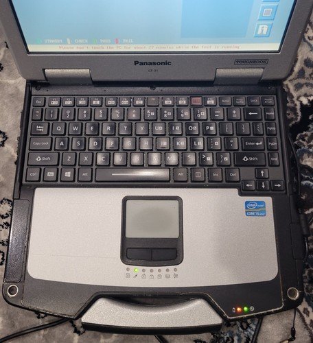 Panasonic Toughbook CF-31(512GB, Intel Core i5,4GB RAM. Wifi.TSCREEN+Stylus+DVD - Picture 2 of 23