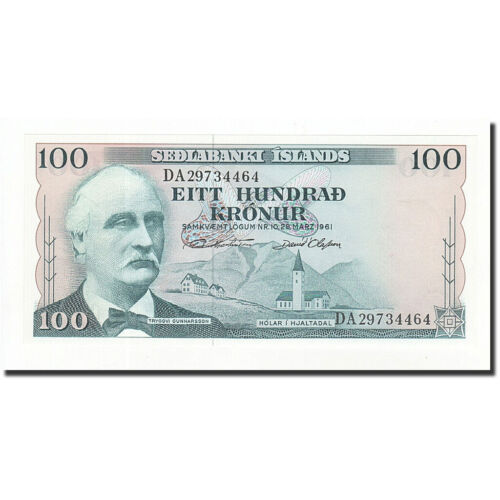 [#164459] Billet, Iceland, 100 Kronur, 1961-03-29, KM:44a, NEUF - Foto 1 di 2