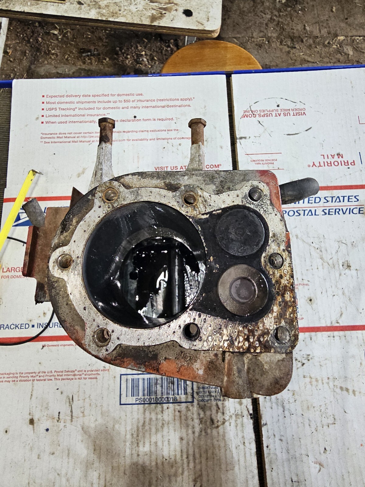 Troy Bilt Tuffy Rototiller Tecumseh H30 Engine Block eBay